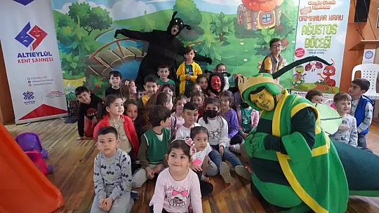 Altıeylül Kent Sahnesi Çocuklarla Buluşmaya Devam Ediyor