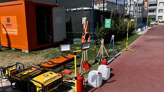 ALTIEYLÜL'DE AFETE KARŞI BÜYÜK HAZIRLIK