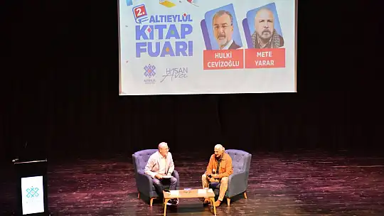 Hulki Cevizoğlu ve Mete Yarar Altıeylül'de