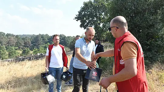 YANGININ BOYUTUNU BAŞKAN ŞEHİRLİ YERİNDE İNCELEDİ