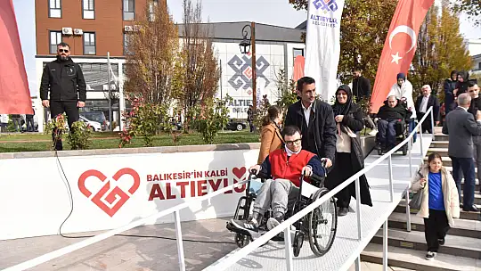 ALTIEYLÜL'DE ENGELLER BİRLİKTE AŞILIYOR