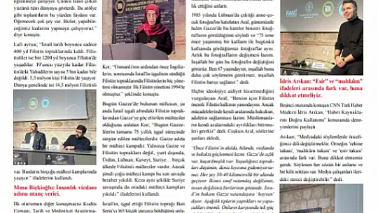 'İşgalci İsrail Gazetecileri Öldürerek Gerçekleri Susturamaz'