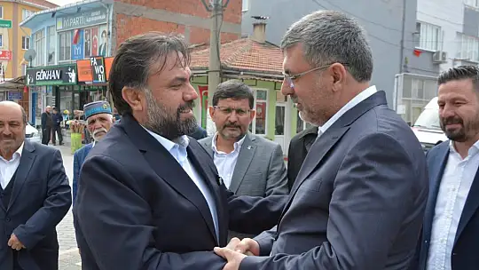 Ak Parti İl Teşkilatı Kepsut'u Ziyaret Etti