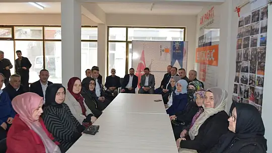 Ak Parti İl Teşkilatı Kepsut'u Ziyaret Etti
