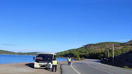 Yük ve Yolcu Taşıyan Araçlar Denetlendi.