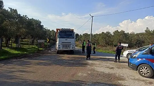 Jandarmadan Şok Asayiş Uygulaması