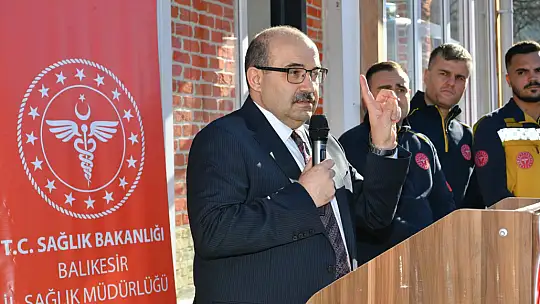 Sındırgı 2 Nolu Acil Sağlık Hizmetleri İstasyonu Hizmete Açıldı