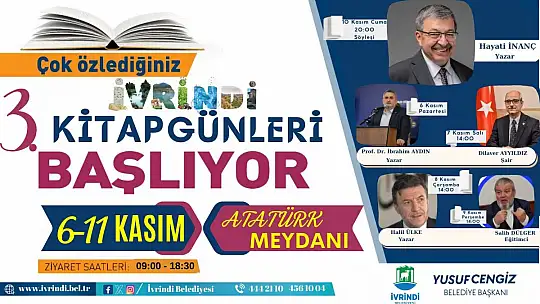 Kitapların Kalbi İvrindi'de Atıyor
