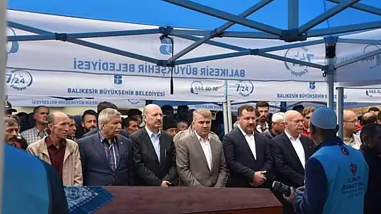 Dursunbey Kızılöz'de Gözyaşları Sel Oldu