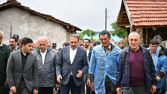 Dursunbey Kızılöz'de Gözyaşları Sel Oldu