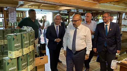 Ayvalık'ta Yılın İlk Zeytin Hasadı Yapıldı
