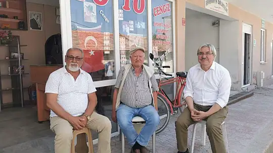 Başkan Cengiz Esnafı ve vatandaşları dinledi