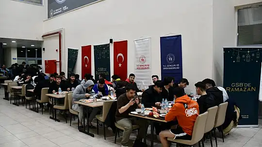 GSB Yurtlarında Ramazan Coşkusu yaşanıyor