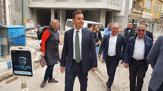 İvrindili Esnaf Ahmet Akın'a dertlerini anlattı