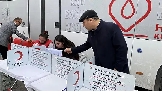 Cumhuriyetin 100. Yılında Kuva-yi Milliye Şehri Balıkesir'den 100 Bin Kan Bağışı