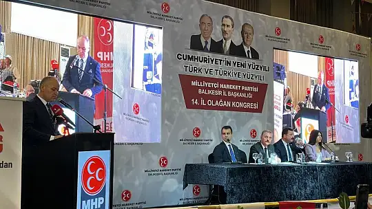 MHP İl Kongresi Büyük Bir Katılımla Gerçekleşti