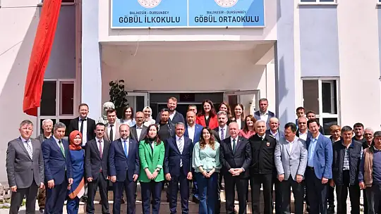 Dursunbey'de Göbül'de İlkve Orta Okul Vatandaştan