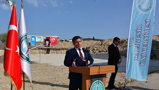 BAÜN'de 124 Yataklı Ek Hastane Binasının Temeli Atıldı