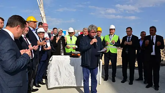 BAÜN'de 124 Yataklı Ek Hastane Binasının Temeli Atıldı