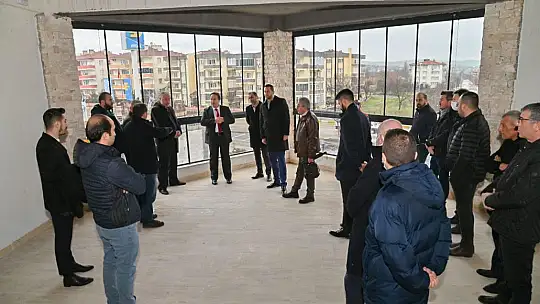Başkan Orkan MHP Karesi'yi Misafir Etti