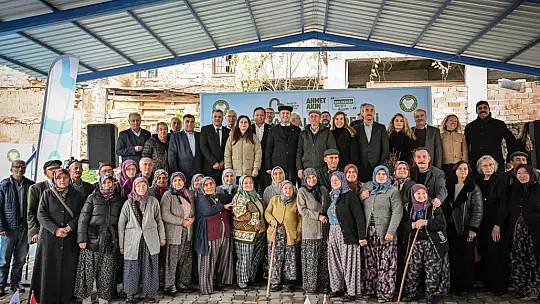 Büyükşehirden susam üreticilerine destek