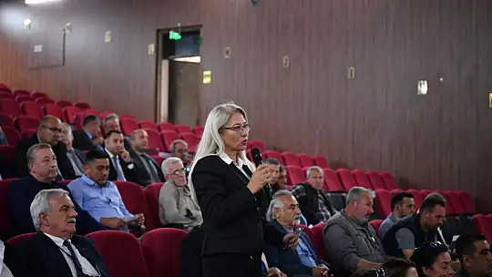 Vali Ustaoğlu Edremit'te Muhtarlarla Buluştu