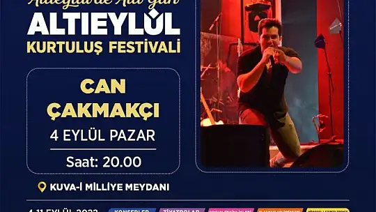 Altıeylül Kurtuluş Festivali Başlıyor