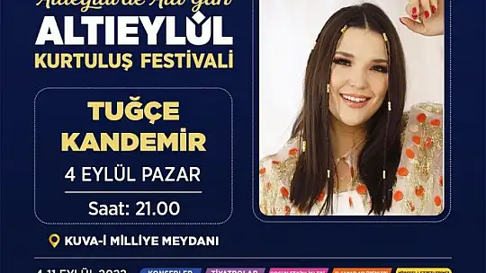 Altıeylül Kurtuluş Festivali Başlıyor