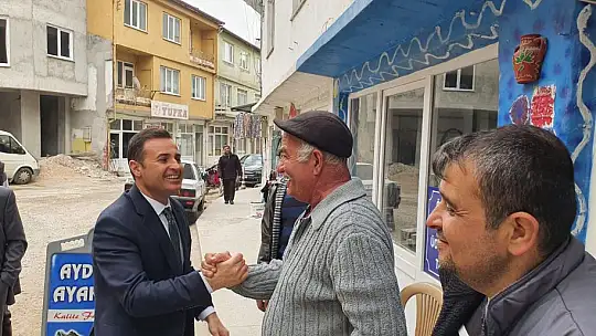 İvrindili Esnaf Ahmet Akın'a dertlerini anlattı