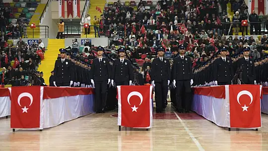 POLİS AKEDEMİSİ'NDE MEZUNİYET HEYECANI