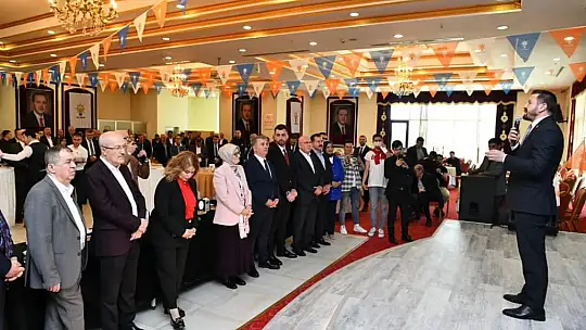 Ak Parti Teşkilatı Öğretmenevi'nde Bayramlaştı…