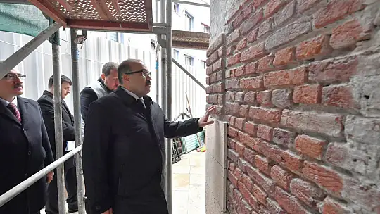 'Alaca Mescit Camii' Restorasyon Çalışmaları Devam Ediyor