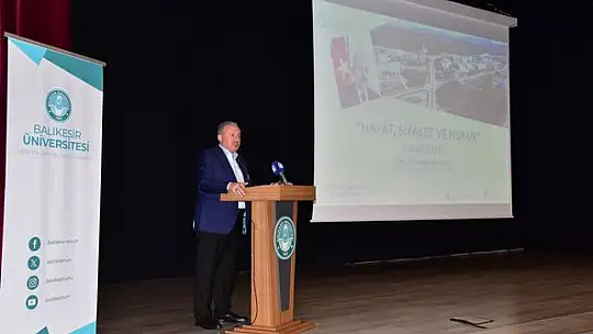 Mustafa Şentop, BAÜN'de Hayat, Siyaset ve Hukuk Konferansı Verdi