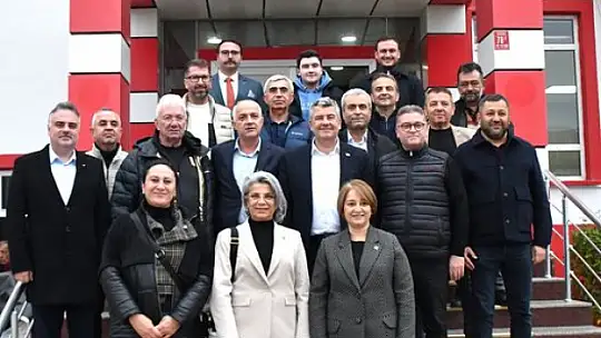 Başkan Mesut Akbıyık Balıkesirspor'u ziyaret etti.