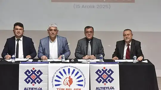 Altıeylül Belediyesi, TÜM-BEL-SEN ile Toplu Sözleşme İmzaladı