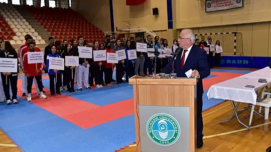 Balıkesir Üniversitesi, Karate Ünilig Türkiye Şampiyonası'na Ev Sahipliği Yapıyor