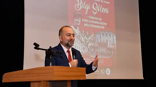 'Yerel Kongrelerden Milli Egemenliğe Bilgi Şöleni' çalıştayı başladı.