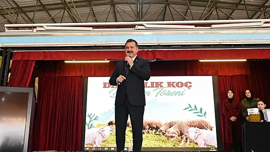 Büyükşehir, Kepsut'ta damızlıkları üreticiyle buluşturdu