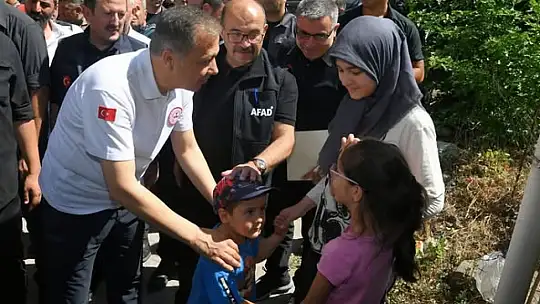 İçişleri Bakanı Yerlikaya Kırsalda İncelemeler Yaptı