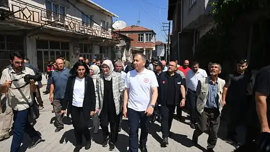 İçişleri Bakanı Yerlikaya Kırsalda İncelemeler Yaptı