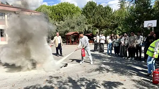 BAÜN'de OLASI AFETLERE HAZIRLIK