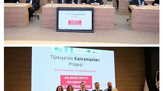 'Türkiye'nin Kahramanları'14. Güvenilir Ürün Platformu Balıkesir Ticaret Odası'nın ev sahipliğinde yapıldı