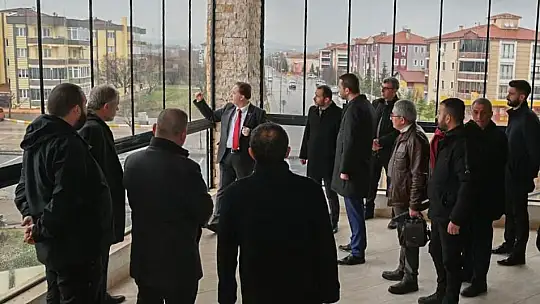 Başkan Orkan MHP Karesi'yi Misafir Etti