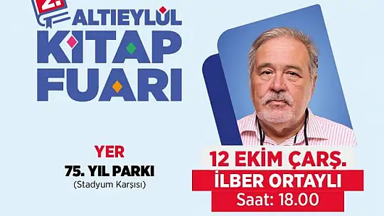 2'nci Altıeylül Kitap Fuarı Başlıyor