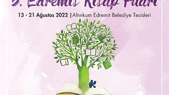 5. Edremit Kitap Fuarı Cumartesi Başlıyor
