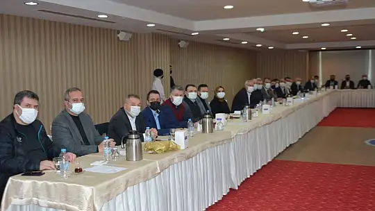 Ak Parti Balıkesir İlçe Başkanları Toplantısı Yapıldı