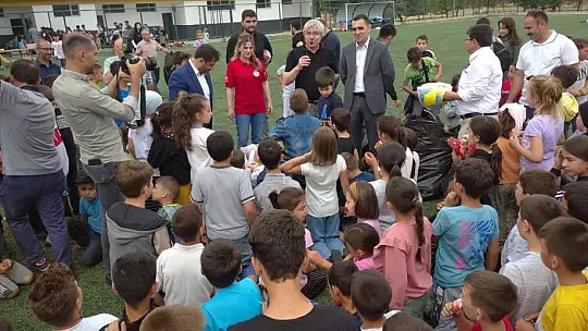 ÇOCUKLARIMIZ MANEVİ DEĞERLERİN YANINDA SPORLA, GELİŞİYOR