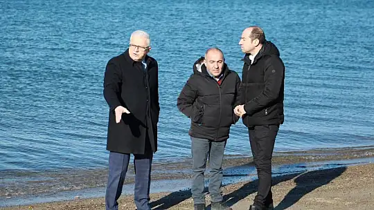 Ören Plajında Yapılan Beton Set Yıkıldı