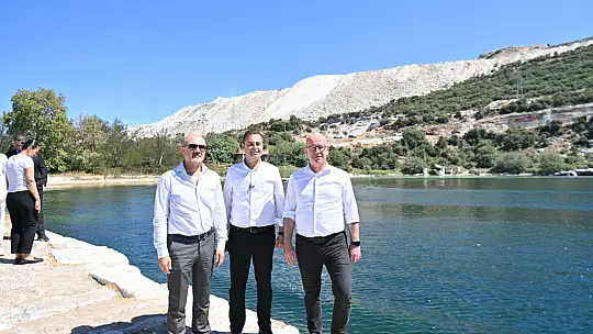 Başkan Akın 'Marmara Mermer Taş Fabrikası'nı Geleceğe Kazandıracak