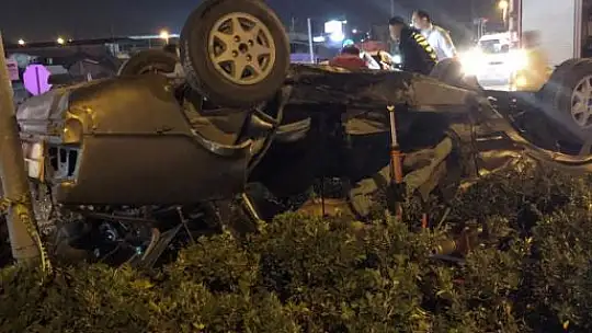 Burhaniye'de Kaza 1 Kişi Öldü 2'de Yaralı Var